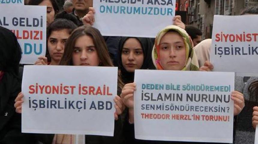 Zonguldak'ta 'Kudüs' tepkisi