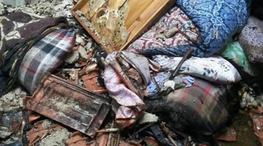 Aydın'da ev yangını