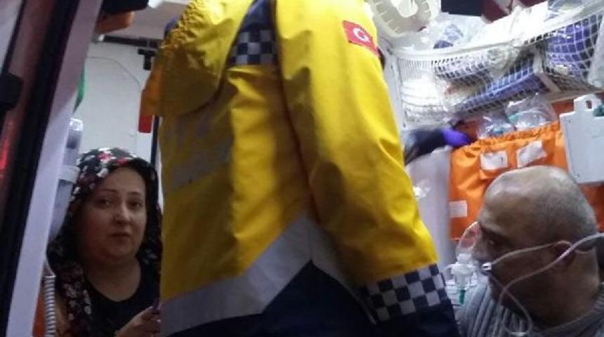 Evde bilgisayardan yangın çıktı; 3 kişi dümandan etkilendi