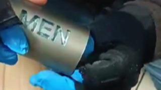 İzmir'de yok artık dedirten olay! Parfüm şişesine uyuşturucu gizlemişler