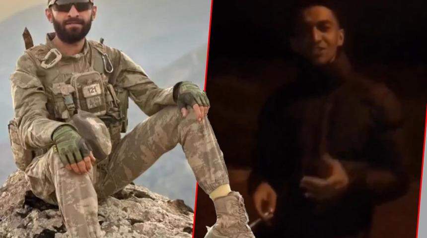 Şehit Emre Taşkın’ın son görüntüleri yürek yaktı! ‘Şehit olursam bu videoyu paylaş’ demişti…