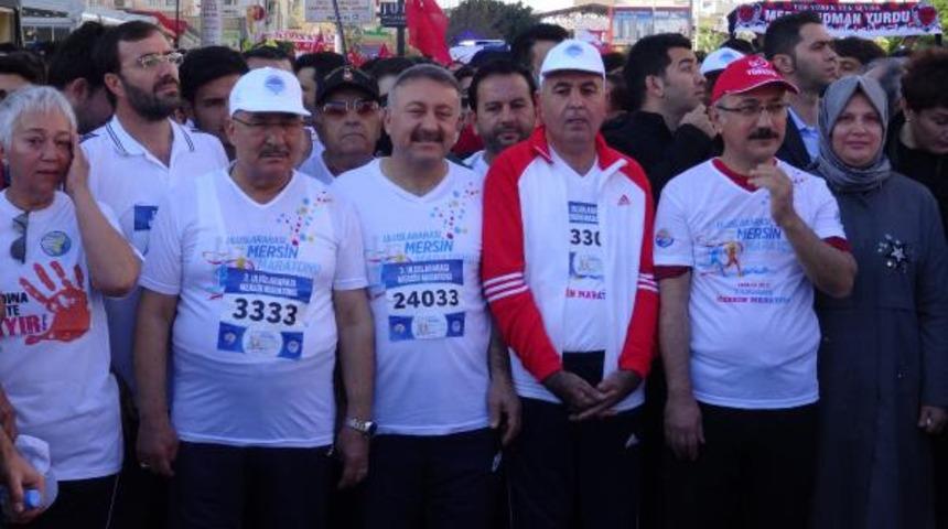 Uluslararası Mersin Maratonu'nda start verildi