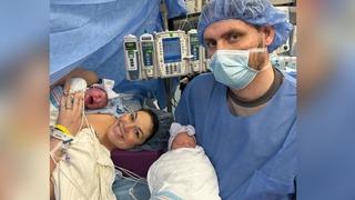 İki ayrı günde iki bebek doğurdu! Çift rahimli kadın 'Mucize bebeklerimiz doğdu' diyerek paylaştı