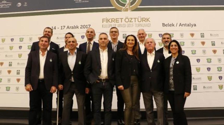 Fikret &Ouml;zt&uuml;rk Kul&uuml;plerarası Golf Turnuvası'nı Kemer Country Golf Kul&uuml;b&uuml; kazandı