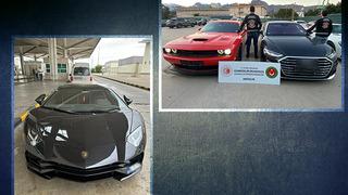 15 lüks araç, toplam değerleri 187 milyon lira! Hepsine el konuldu