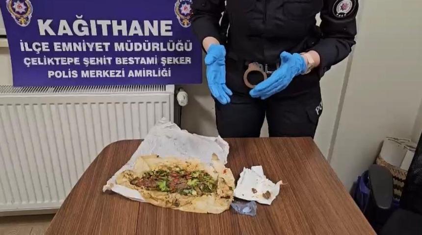 Dürüm yaptırıp gözaltındaki sevgilisine getirdi! Akılalmaz plan, polisin dikkati sayesinde ortaya çıktı