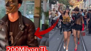 İstiklal Caddesi'nde dolar saçan maskeli grubun villası olduğu iddia edildi! Değeri 200 milyon TL... Sosyal medyada gündem yarattı