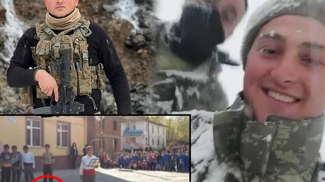 'Kızıl Elma'ya kadar devam komutanım' Şehit Yasin Karaca'nın görüntüleri yürek burktu! Ortaokul yıllarında şehit askeri canlandırmış