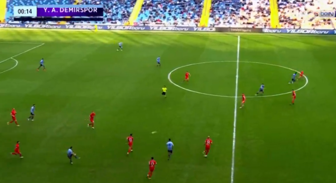 Rekor 9 saniyeyle ka&ccedil;tı, Adana Demirspor Antalyaspor ma&ccedil;ına adeta 1-0 &ouml;nde başladı!