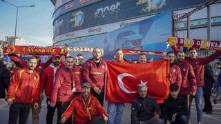 Galatasaray taraftarı, Kadıköy'e geldi