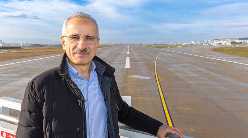 Bakan Uraloğlu açılış öncesi pisti inceledi! "Sabiha Gökçen Havalimanımızın trafik kapasitesini 2 katına çıkaracağız"