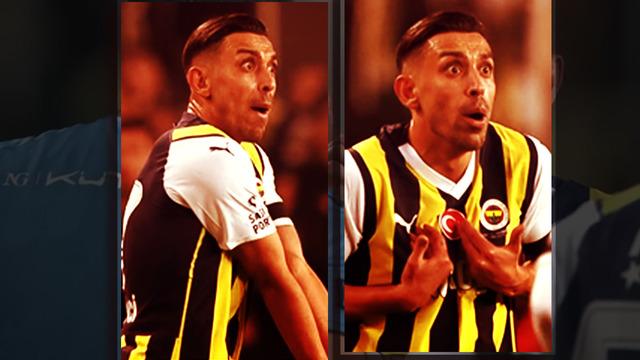 Fenerbahçe Galatasaray derbisi gerilim dolu başladı! İrfan Can Kahveci ile Arda Kardeşler arasında gerilim...