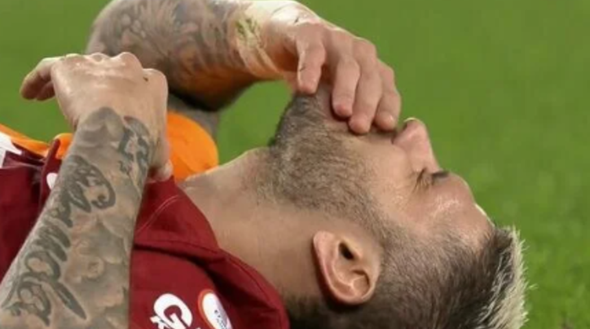 Icardi penaltı bekledi, hakem Arda Kardeşler VAR ile konuştuktan sonra 'devam' dedi!