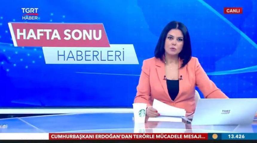 Canlı yayına Starbucks bardağıyla çıkan spiker Meltem Günay ile yönetmenin işine son verildi! TGRT Haber'den açıklama