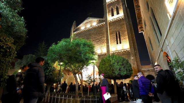 Mersin'de tarihi Katolik Kilisesi'nde Noel ayini yapıldı