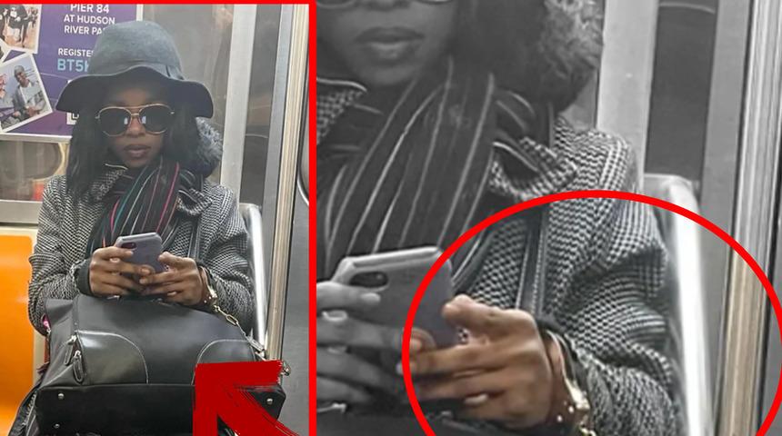 Görenlerini şaşkına çevirdi! Çantasından çıkarttığı kelepçeyle kendisini metroya bağladı... Duruma kimse anlam veremedi