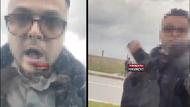 Hollanda plakalı sürücü İstanbul'da trafikte diğer araca saldırmıştı! Tepki çeken görüntülerin ardından tutuklandı