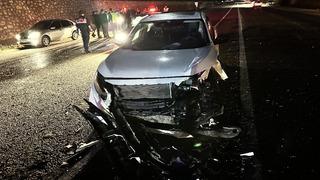 Adıyaman'da iki otomobilin çarpıştığı kazada 2 kişi yaralandı