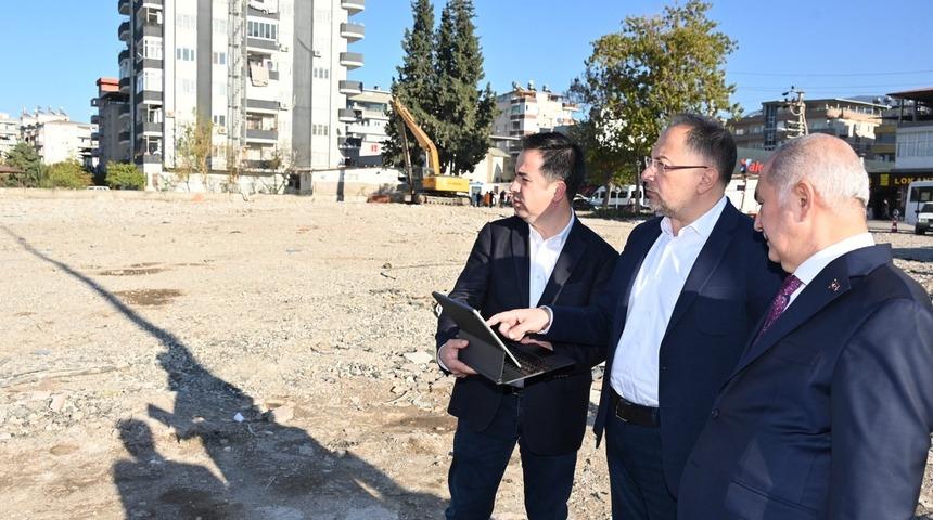 Osmaniye’de Metin Tamer ve Sefa Evler sitelerinde yerinde dönüşüm çalışması başladı