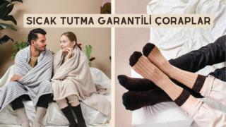 Ayaklarım bir türlü ısınmıyor! diyenler için sıcak tutma garantili çoraplar