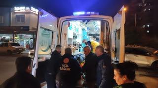 Adana'da ciple çarpışan motosikletin sürücüsü yaralandı