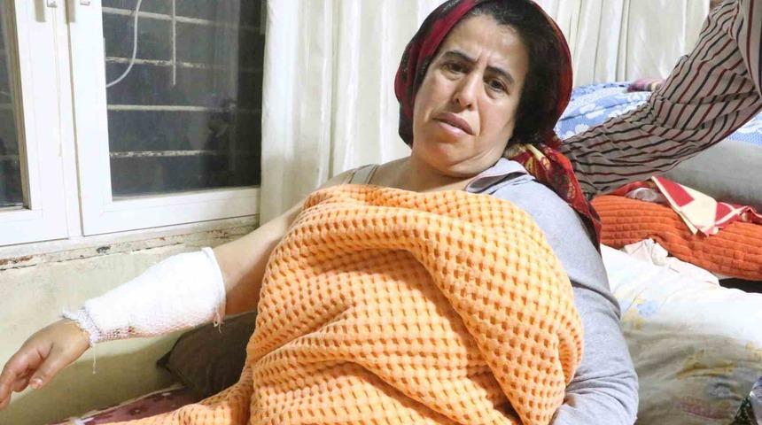 Köpeklerin saldırısına uğrayan kadın yaralandı