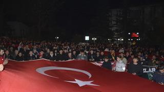 Manisa'da şehit askerleri anma yürüyüşü düzenlendi