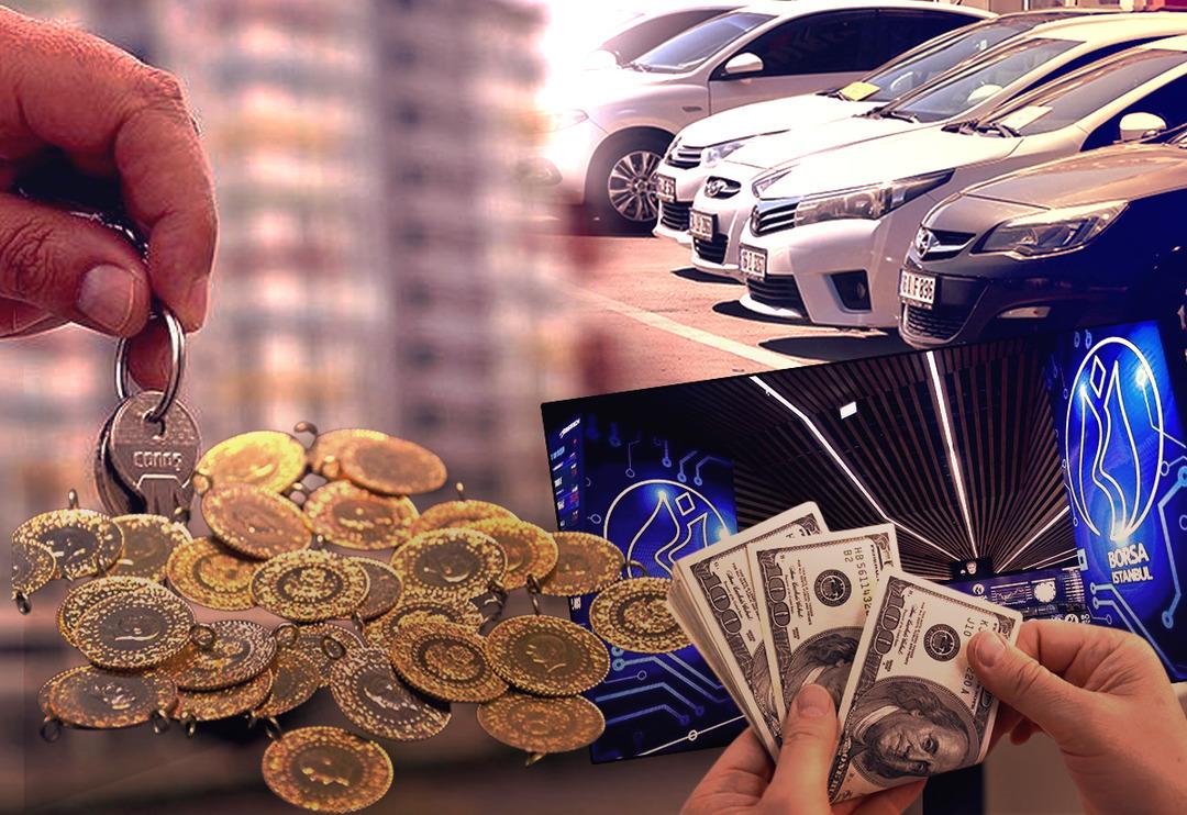 2024'te hangi yatırım en &ccedil;ok kazandıracak? Altın, borsa, otomobil, dolar, gayrimenkul... 2023'&uuml;n yıldızı oldu, en fazla o arttı