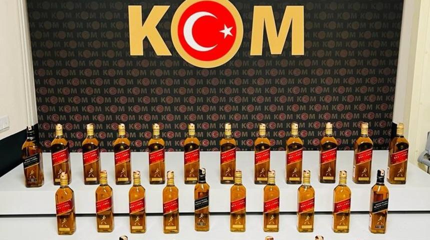 Sahte alkol operasyonunda bir kişi yakalandı