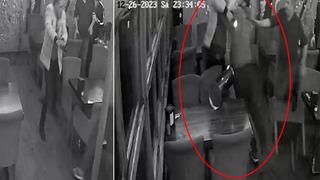 'Yüksek ses' cinayeti kamerada! Kafedeki müşterilerin tartışması kanlı bitti... Her şey saniyeler içinde oldu