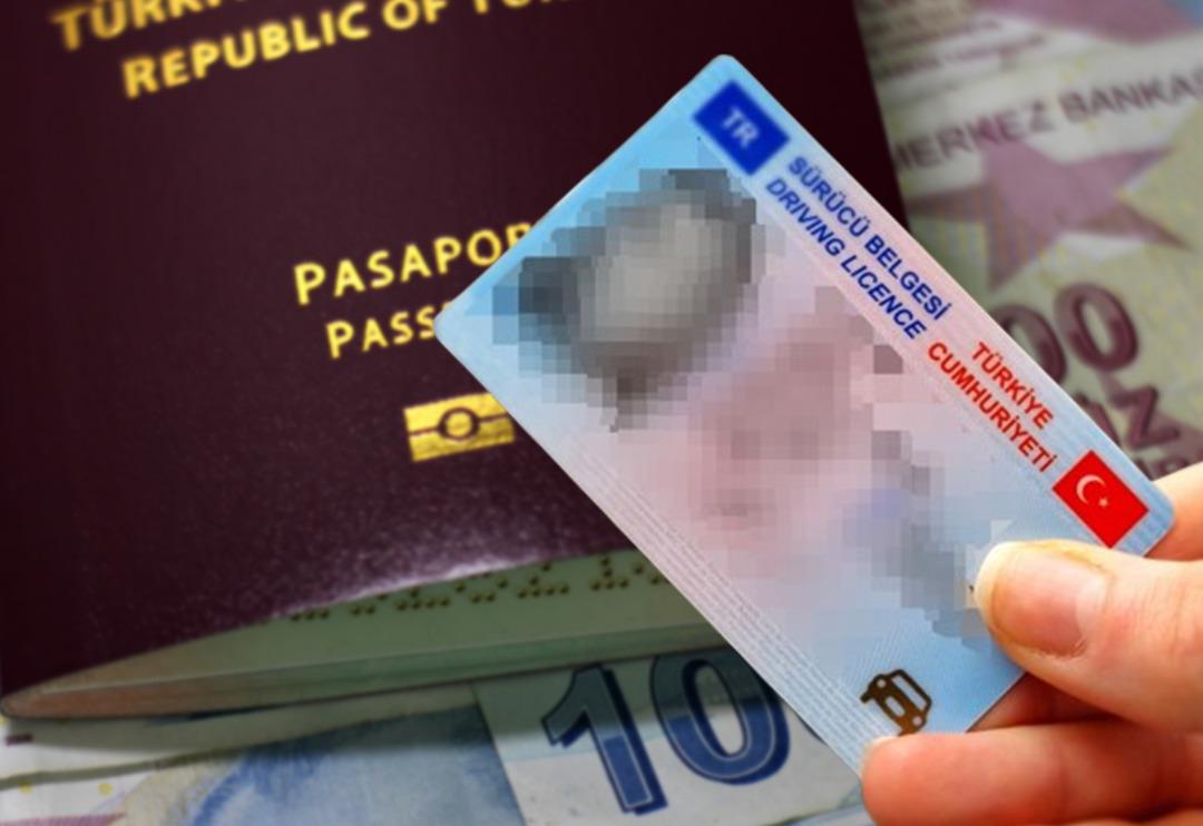 İşte yeni kimlik, pasaport ve s&uuml;r&uuml;c&uuml; belgesi fiyatları! Karar Resmi Gazete'de... 624 TL'den 990 TL'ye y&uuml;kseltildi