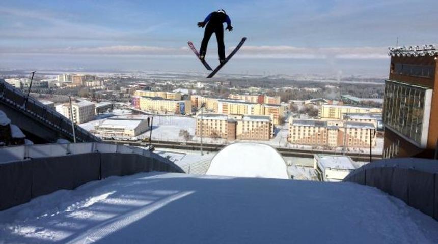 Atlamacılar olimpiyat i&ccedil;in u&ccedil;tu