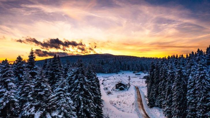 Görenleri hayran bıraktı! Kartpostallık fotoğraflar... Kar manzarasında görsel şölen G5