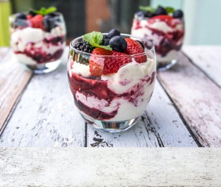 Yabanmersinli S&uuml;tl&uuml; Tatlı