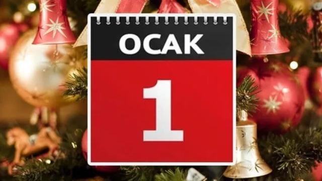 1 Ocak 2024 resmi tatil mi, kamu kurumları kapalı mı olacak? 1 Ocak 2024 tarihinde okul, hastane, eczane, banka, kargo ve noterler...