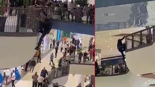 İstanbul'da AVM'de korkunç olay! Metrelerce yükseklikten kendini bıraktı