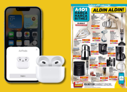 A101 Aldın Aldın Kataloğu'nun yıldızlarından! İşte A101'e gelen Apple AirPods (3. Nesil) incelemesi 