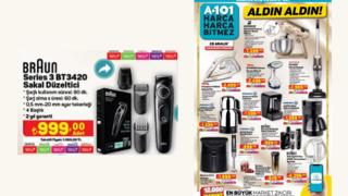 A101 Aldın Aldın Kataloğu'nda uygun fiyatıyla öne çıkan Braun sakal düzelticiyi sizin için inceledik