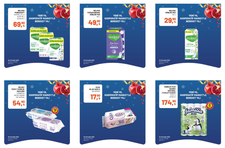 TARIM KREDİ MARKET İNDİRİMLİ ÜRÜNLER LİSTESİ ARALIK 2023: Tarım Kredi Kooperatif Market'te hangi ürünler indirimde? Yılın son fırsatları! G5