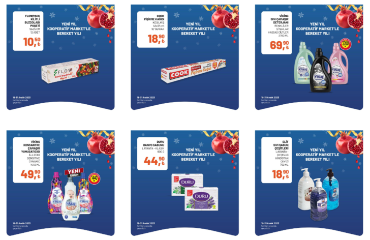 TARIM KREDİ MARKET İNDİRİMLİ ÜRÜNLER LİSTESİ ARALIK 2023: Tarım Kredi Kooperatif Market'te hangi ürünler indirimde? Yılın son fırsatları! G4