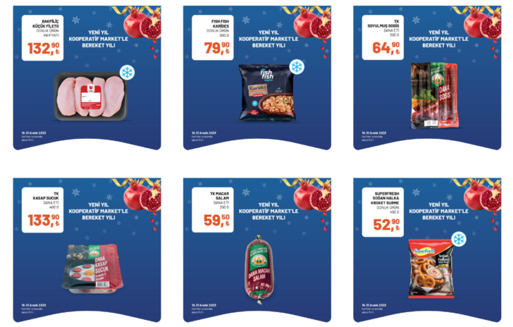 TARIM KREDİ MARKET İNDİRİMLİ ÜRÜNLER LİSTESİ ARALIK 2023: Tarım Kredi Kooperatif Market'te hangi ürünler indirimde? Yılın son fırsatları! G2