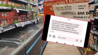 Asgari ücret açıklandı, zam yağmuru başladı! Marketlerde 'etiket değiştirme’ mesaisi! ‘3 harflilerin üçü de değiştirdi' diyerek anlattı