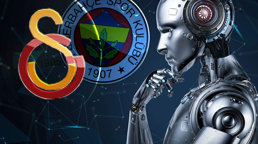 Yapay zeka teknolojisi, Galatasaray Fenerbahçe maçını kimin kazanacağını tahmin etti! Maçın skorunu bile vermesi görenleri şaşırttı