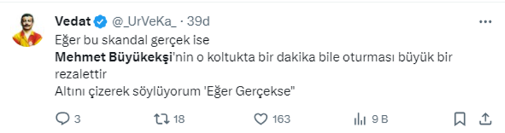 Kriz sonrası Mehmet Büyükekşi'ye büyük tepki! Sosyal medyada TT oldu '3 kuruş için Atatürk'ü tartışmaya açtıran Mehmet Büyükekşi...' G2