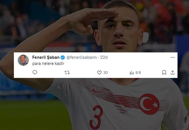 Kaan Ayhan'a asker selamı vermediği için tepki gösteren Merih Demiral, Suudi Arabistan skandalına ses çıkartmadı denmişti Merih'den yanıt! G4