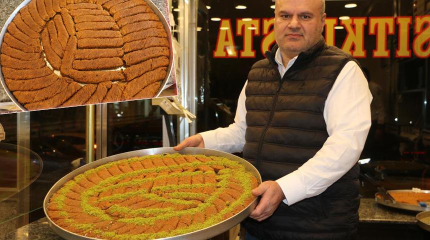 Diyarbakır'da burma kadayıf mesaisi! 2 ton satış bekleniyor