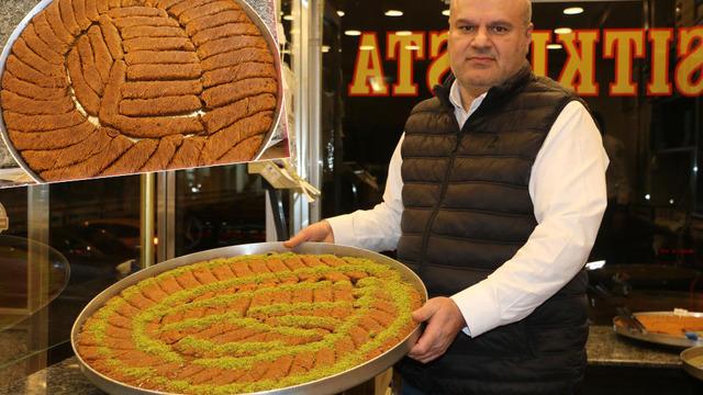 Diyarbakır'da burma kadayıf mesaisi! 2 ton satış bekleniyor