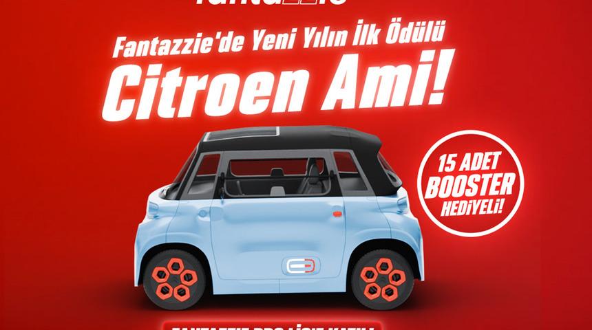 Kazanan yeni yıla araba sahibi olarak başlıyor! Futbol oyunu Fantazzie'nin otomobil ödülü heyecan yarattı