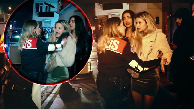 Polise direndi, aracının camına yumruklar indi! Yılbaşına saatler kala ortalık karıştı, devreye kadın polisler girdi