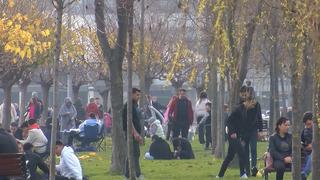 Yeni yılın ilk gününde park ve sahiller doldu taştı: 'Bugün hava çok güzel'